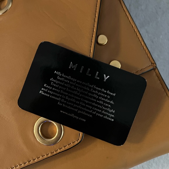 MILLY Clutch/Shoulder Bag with Matching Wallet - Picture 12 of 12